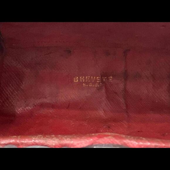 Antique civil war era Brevete Leather locking Black handmade Messenger B… - Picture 3 of 14